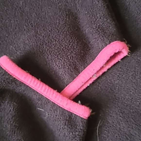 Patagonia large women's synchilla pullover snap black purple 💜 - Picture 7 of 9